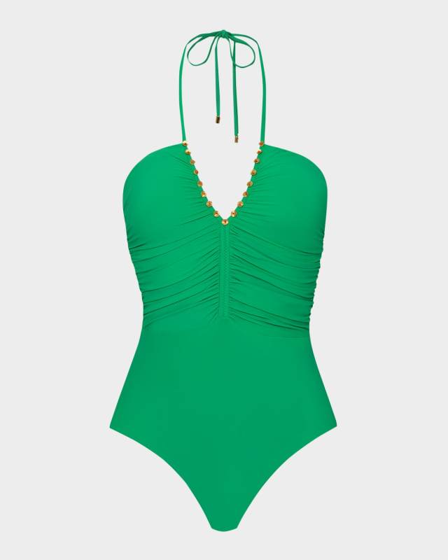 Josie Embroidered One-Piece Swimsuit